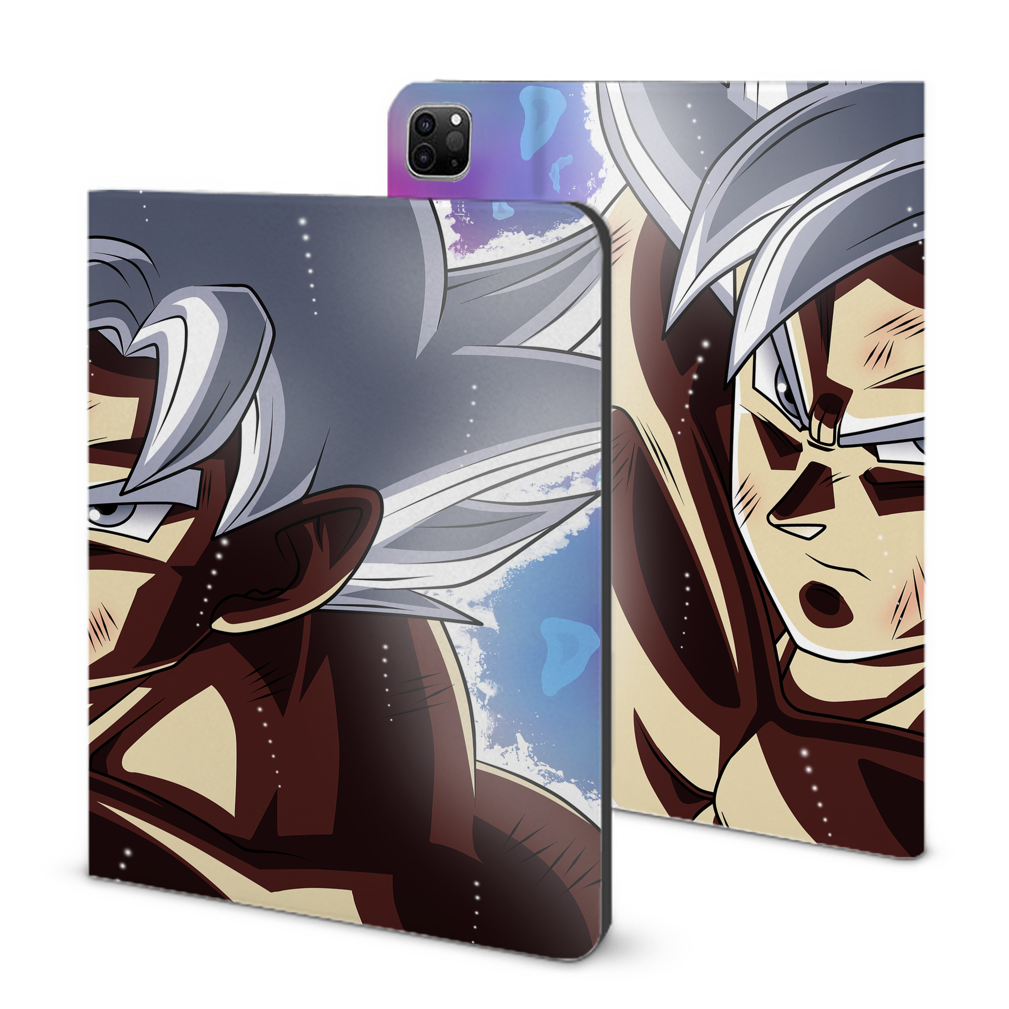 （画像用） ドラゴンボール DRAGON BALL IPad ケース ブック型 PUレザー TPU 耐衝撃 軽量 薄型 ペン収納なし 全面保護 IPad 各モデル対応